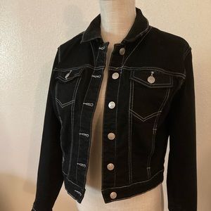 Jean Black Jacket from I&M Premium Jeans - size M